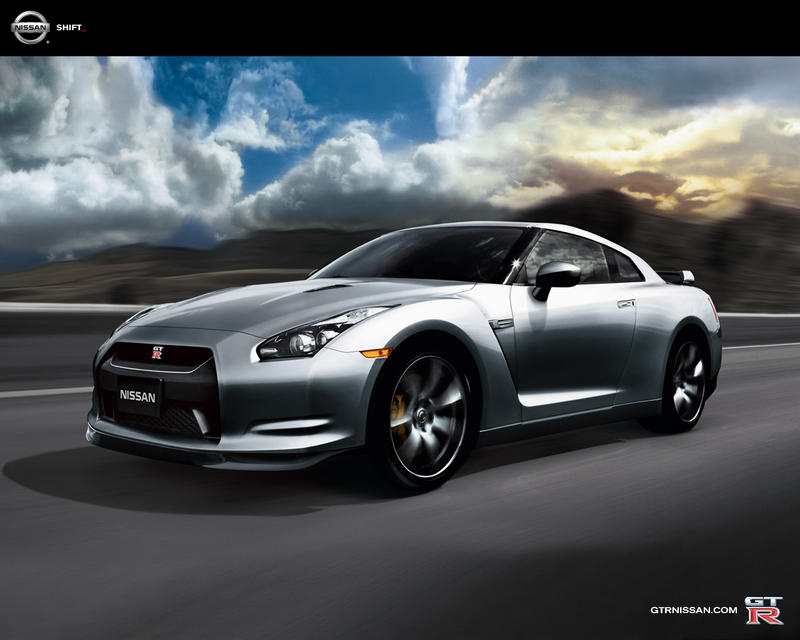 The 2009 Nissan GTR the first Skyline GTR model to be released in the 