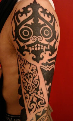 Borneo Tattoo, Sleeve Tattoo, Primitive Tattoo