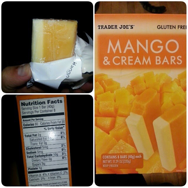 Shannon S Lightening The Load Trader Joe S Mango Cream Bars