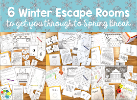 6 Winter Escape Rooms to Get You Through to Spring Break | Apples to Applique