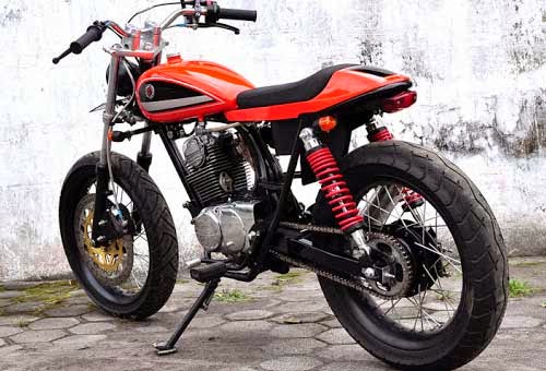 Gambar Modifikasi Honda CB 100 Jap Style  Terbaru Simple Acre