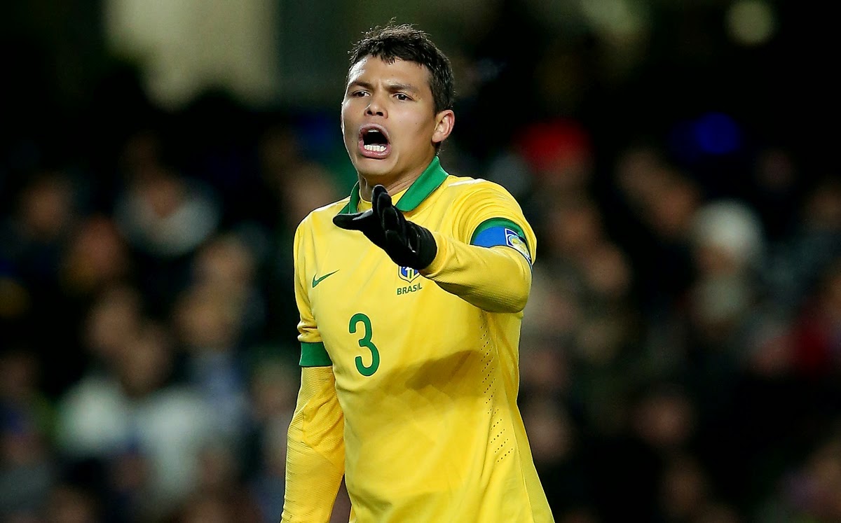 ALL SPORTS PLAYERS: Thiago Silva hd Wallpapers 2014