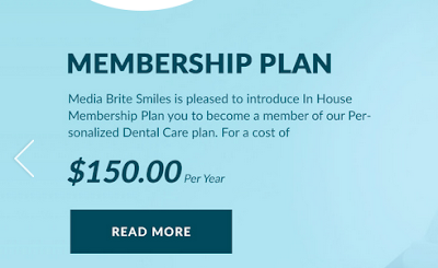 Dental Clinic Membership Plan