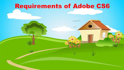 Requirements of Adobe CS6