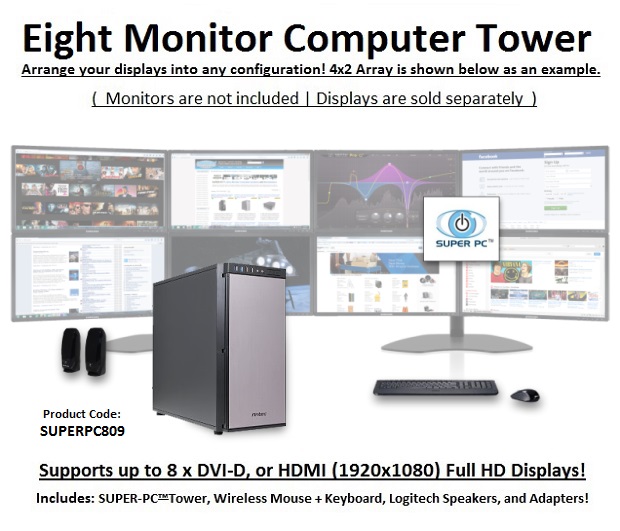 SUPER PC | Eight Screen Computer