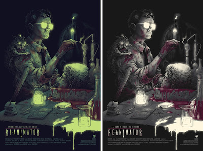 Re-Animator Screen Prints by Pestmeester x Mad Duck Posters