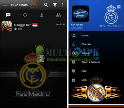 BBM Mod Real Madrid Terbaru Update Versi 2.13.1.14 Apk