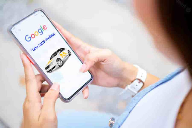 tìm kiếm taxi trên Google