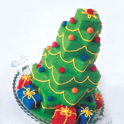 Towering Christmas Tree Cake Recipe