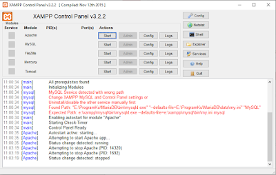 Xampp ke Ms Access