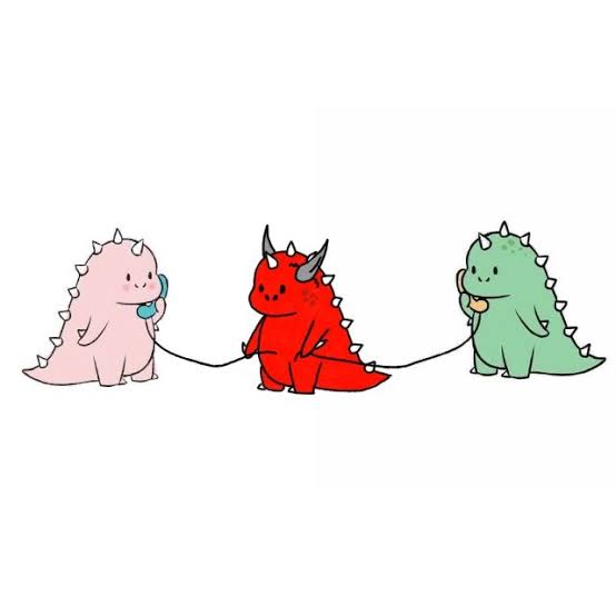 Kumpulan Gambar Dino Merah Pink Hijau Lucu Untuk Foto Profil Yang Viral Pikipo