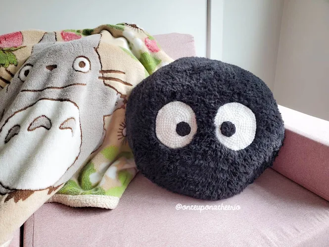 Giant Crochet Soot Sprite Pillow FREE Pattern