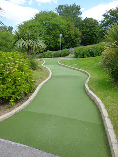 Crazy Golf at Trenance Gardens in Newquay