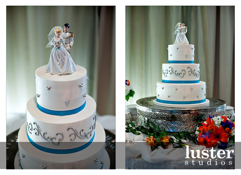 disney cinderella wedding cake