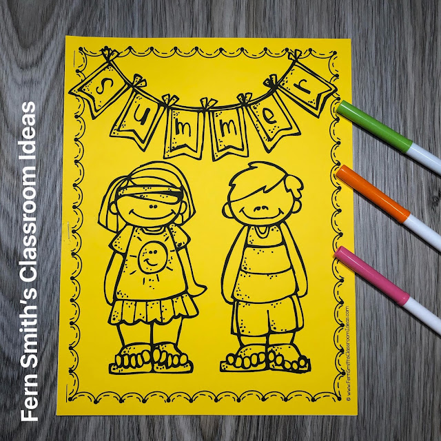 Click Here for the Summer Coloring Pages - 147 Pages of Summer Coloring Fun!