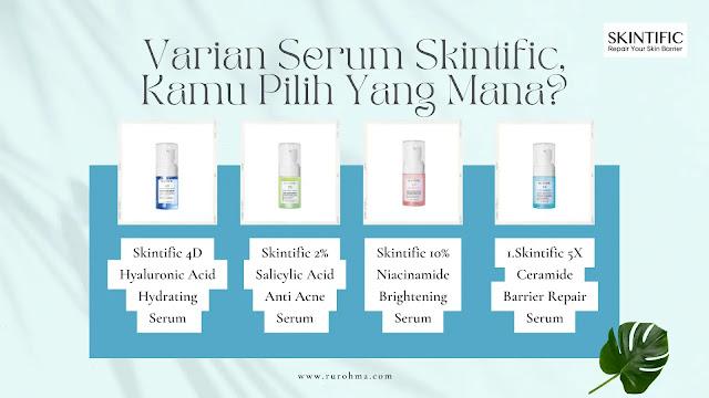 Varian Serum Skintific, Kamu Pilih Yang Mana