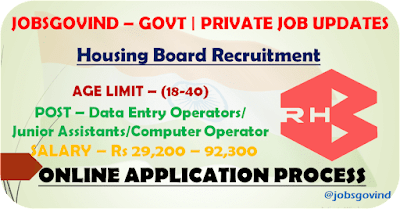 Housing Board Recruitment 2023