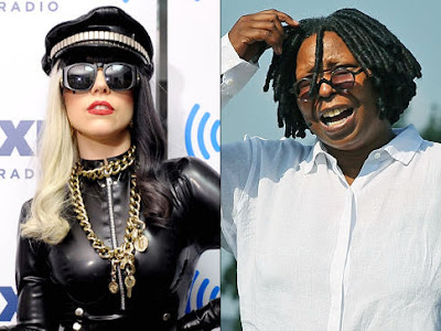 Flash of Celebrity - Lady Gaga and Whoopi Goldberg