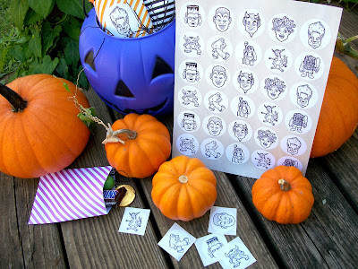 Halloween stickers