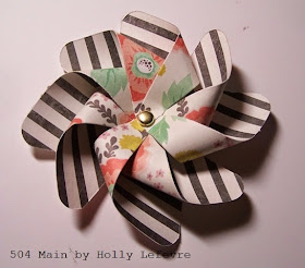 Pretty Paper Pinwheels by 504 Main