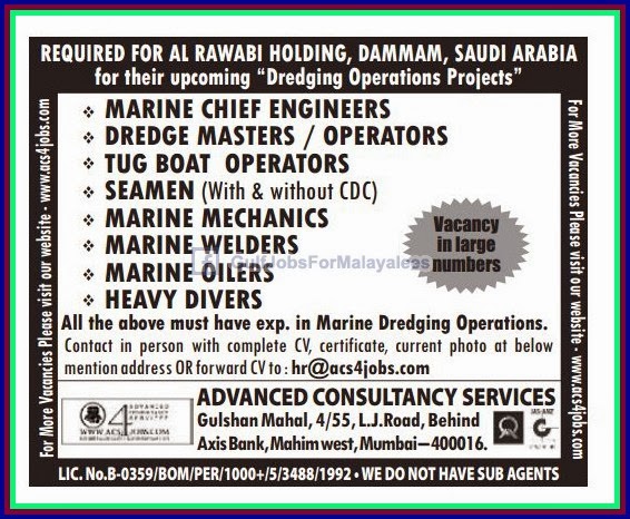 Operation Projects for UAE Job Vacancies