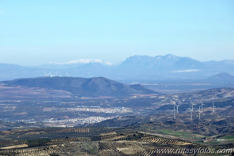 Subida al Peñón de Algámitas