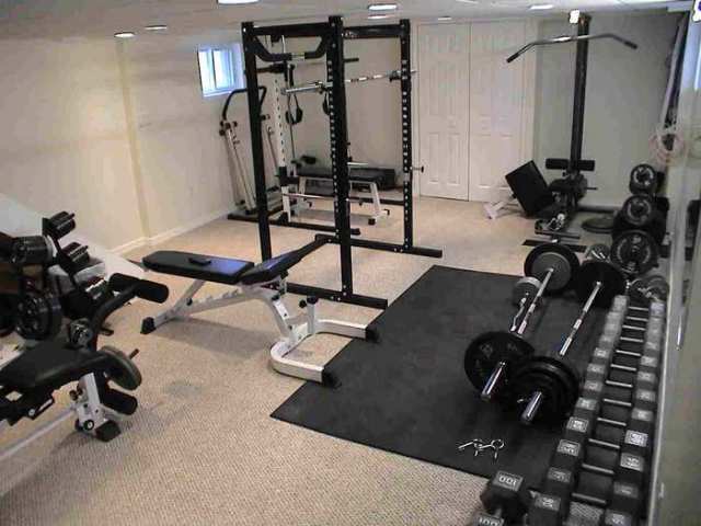 Small Basement Home Gym