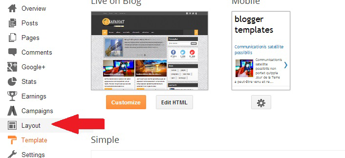 safahat template blogger