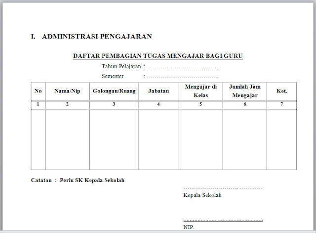 DOWNLOAD GRATIS ADMINISTRASI KEPALA SEKOLAH - Perpustakaan 