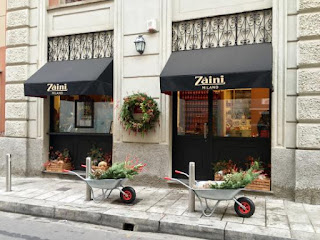 The Zàini Milano chocolate shop in Via Carlo de Cristoforis, near the site of the original factory