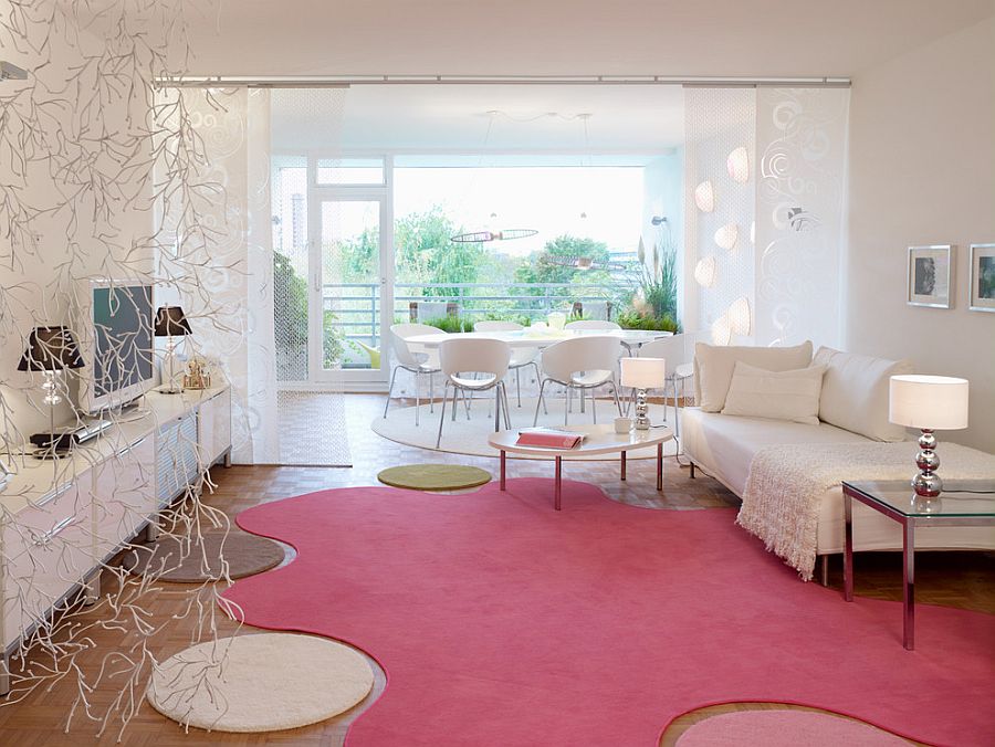 18 Model Ruang  Tamu  Nuansa Pink  Minimalis Desain  Rumah