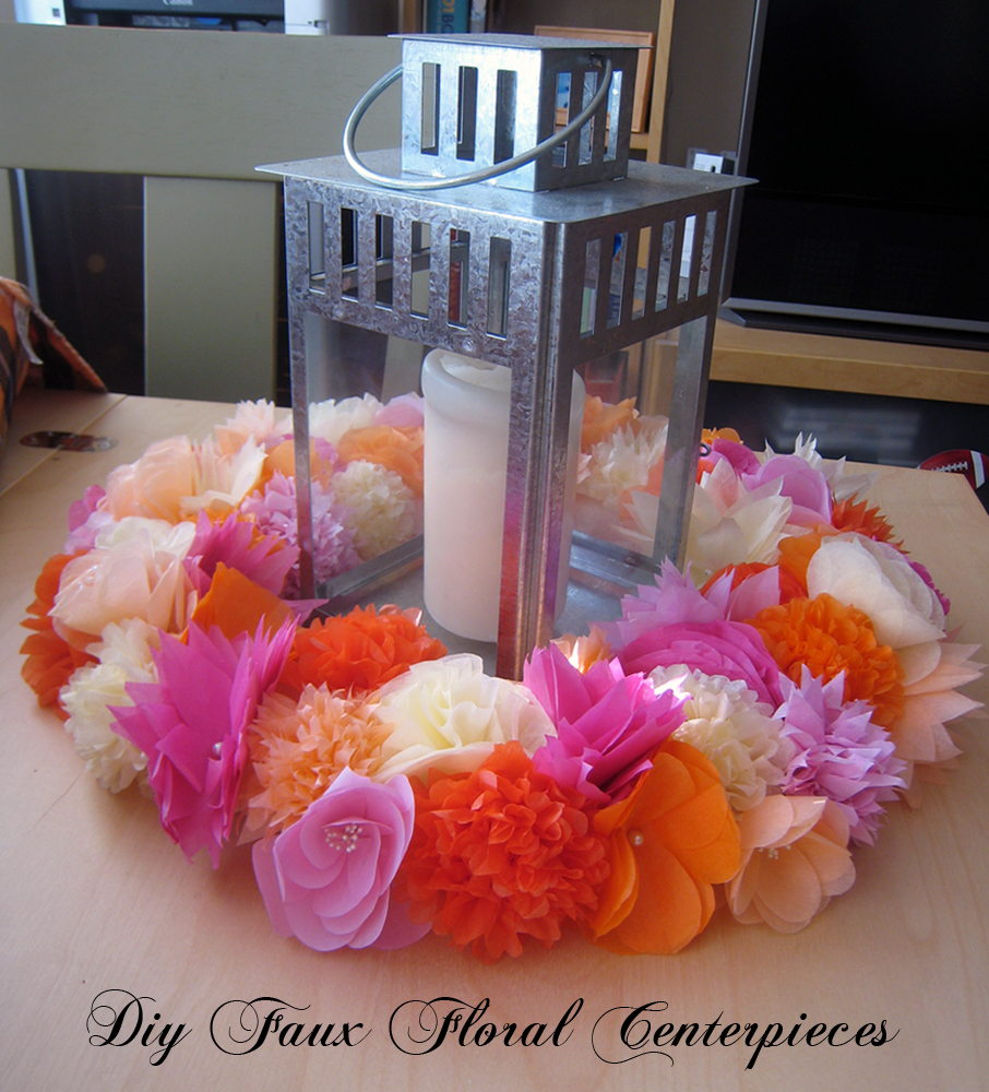 how to diy centerpieces with