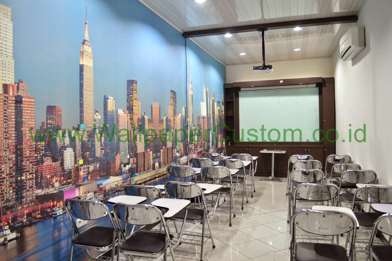 Jasa Pemasangan Wallpaper  Dinding  3D  di Jakarta 