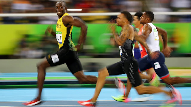 Alahai Usin Bolt, Selamber Je Muka