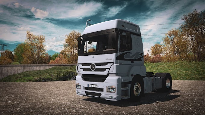 First time we try hands mode on a ets2 With Truck Mercedes Axor 