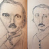 Pencil Sketches of Edgar Allan Poe (Practice)