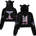 Kpop BTS Love Yourself Answer Hoodie Cat Ear Sweater Jimin Suga V Jung Kook Pullover Jacket