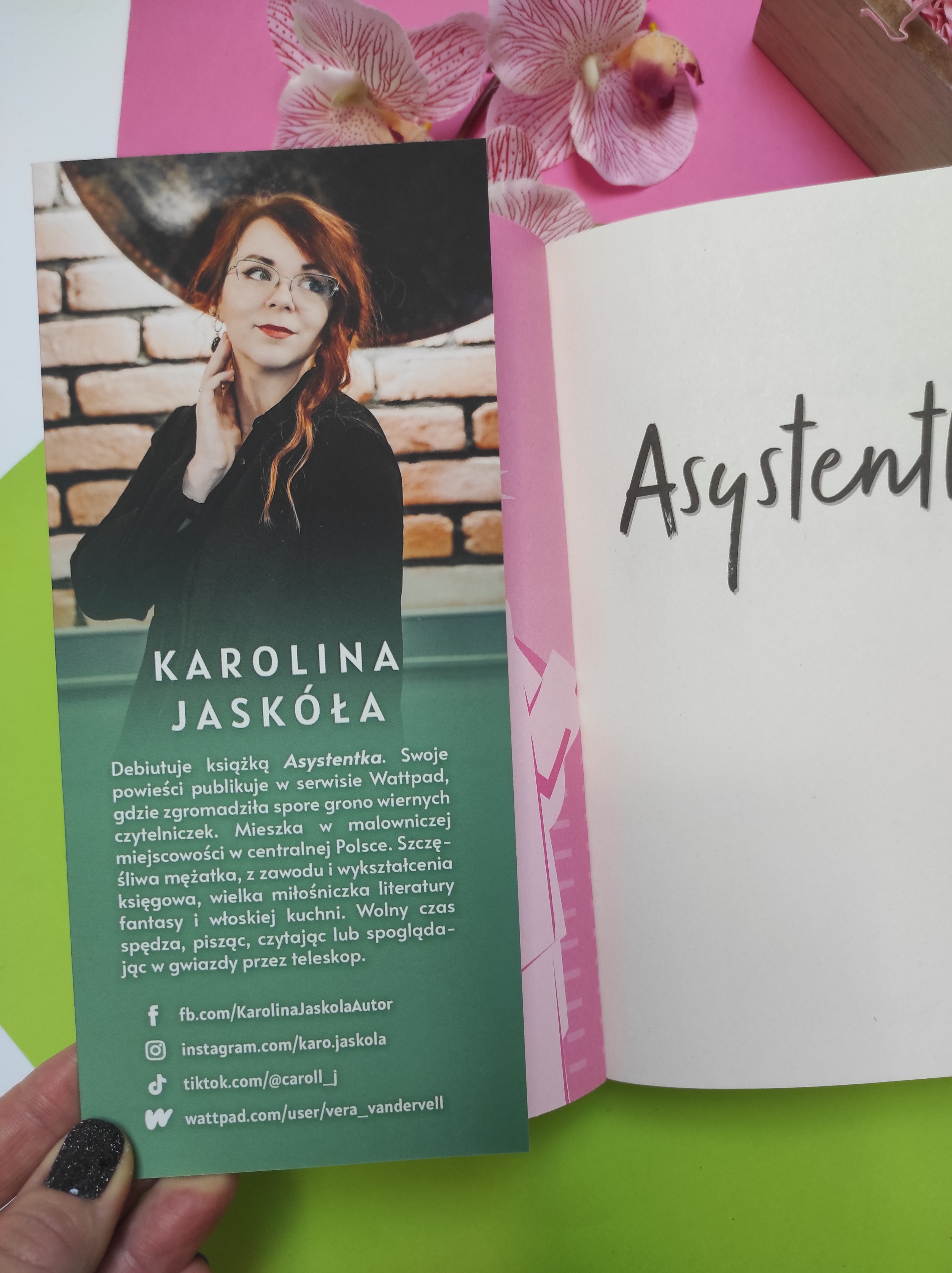 "Asystentka" Karolina Jaskółka - recenzja - patronat medialny