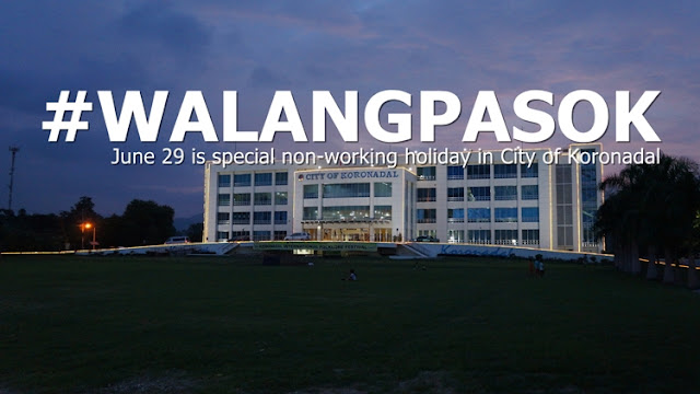 Malacañang declares June 29 a non-working holiday in Koronadal