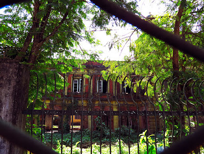 the ministers office behind the fence