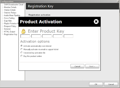 SAM Broadcaster Activation Keys Not working