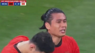 AFC Bikin Kesalahan di Laga China vs Indonesia, 1 Pemain Tak Jadi Dihukum