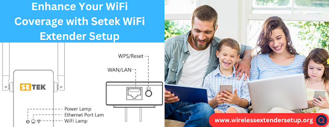 Setek WiFi Extender Setup