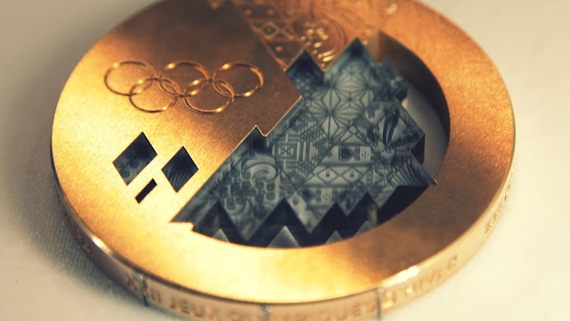 Sochi 2014 Olympic Winter Bronze Gold Medal HD Wallpaper
