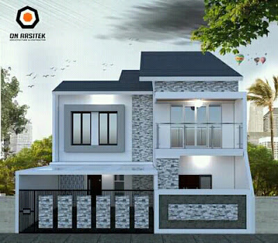 desain atap rumah rangka baja ringan