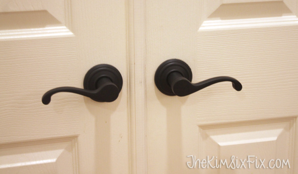 Two handled door