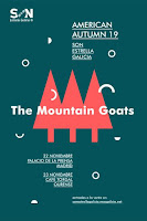 Concierto de The Mountain Goats en el Palacio de la Prensa