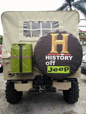 Cover sarung ban jeep willys
