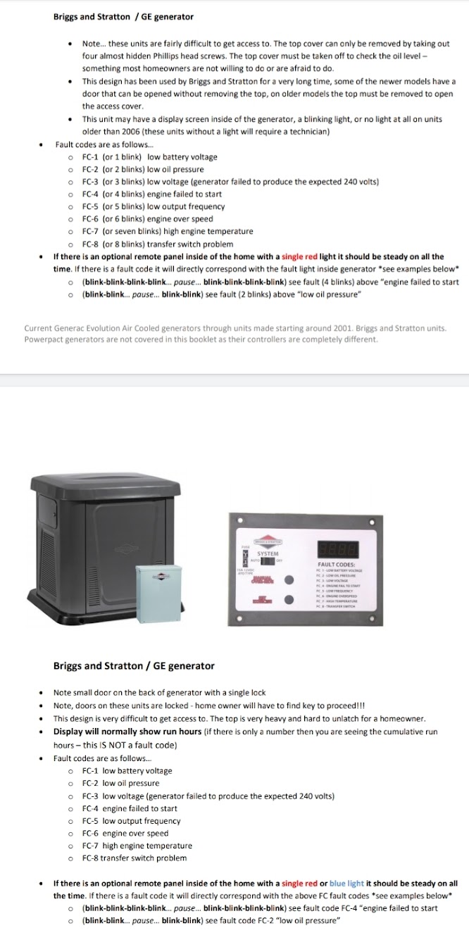 generac error code 1505