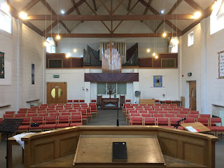 Bethel Church Bolton - view from the pulpit